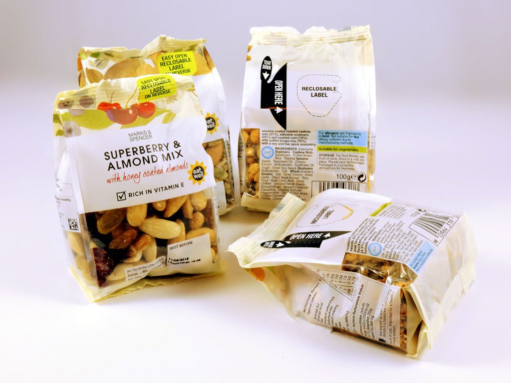MS Eatwell seed and nut mix packs win the silver award at the prestigious Starpack Awards